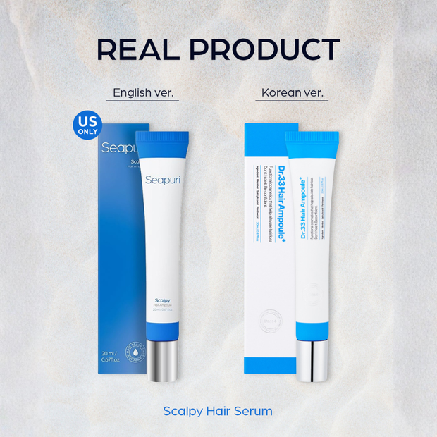 Seapuri Hair growth scalp ampoule | 50% off newyear sale