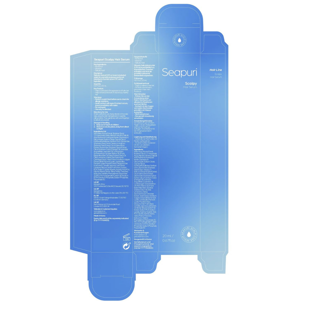 Seapuri Hair growth scalp ampoule | 50% off newyear sale